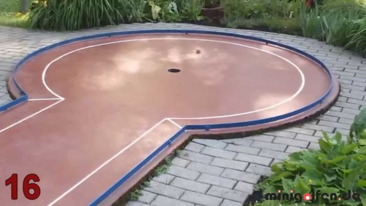 Minigolfanlage Bad Salzuflen   18 Schläge