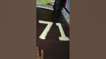 seventyone numbers | 71 numbers reverse video #shorts #youtubeshorts #reversevideo #viral #numbers