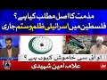 Israeli–Palestinian Conflict || Why OIC silence on Palestine Issue || Allama Amin Shaheedi Interview