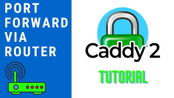 Port Forward via Router | Caddy Web server