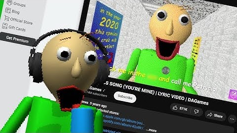Baldi Reacts to (YOU