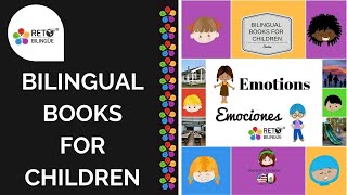 130: Libros Bilingües para Niños de 0 a 5 años en inglés y español - Libro de Emociones