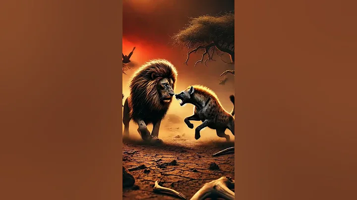 Scar vs. Hyena Fusion | The Ultimate Predator Transformation #shorts #ai #shortvideo