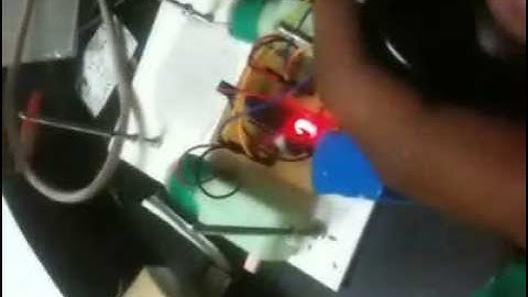 Robot Manual Control with wii nunchuk