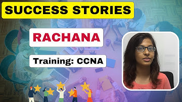 Ms. Rachana shares her training experience after CCNA course from I-Medita - Review