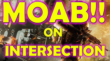 MW3 "MOAB" on "INTERSECTION" Face Off (Modern Warfare 3 New DLC!!) | Chaos