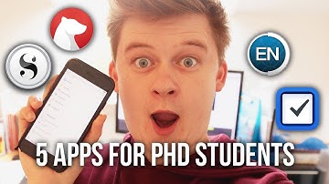Top 5 Apps for PhD Students | PhD Vlog