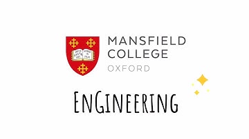 Engineering Science at Mansfield College