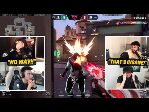 Valorant Pros/Streamers Reacts To BLG Nephh Insane 1v2 CLUTCH Against TL In VCT Masters Toronto
