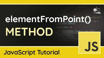 Using the elementFromPoint() method - JavaScript DOM Tutorial