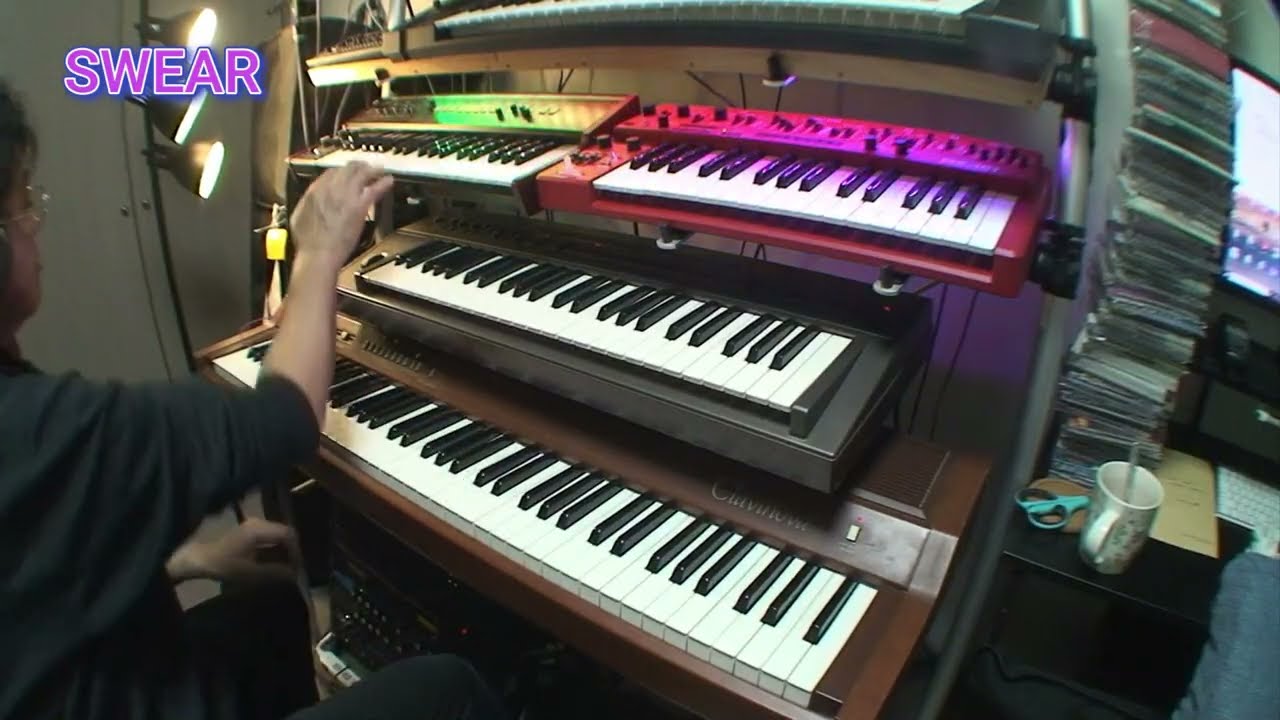 YAMAHA GS1 Casiopea Sound Using the Clavinova YP-30 and CE25