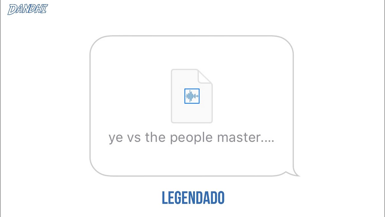 Kanye West - Ye vs. the People (starring TI as the People) (Legendado)