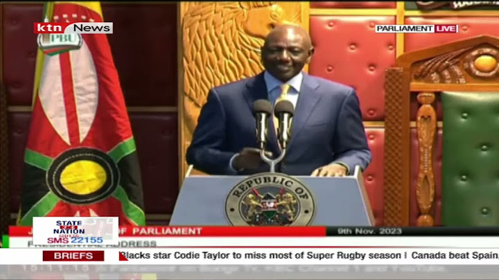 President Ruto’s address on state of the nation | FULL SPEECH