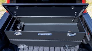 How to install a Transfer Flow Auxiliary Fuel Tank & Tool Box Combo