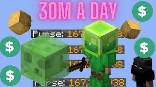 (30m+ a DAY) AFK SLIME MINION SETUP