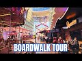 Wonder of the Seas Boardwalk Tour | Carousel, Playmakers, AquaTheater &amp; More