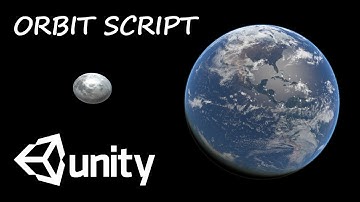 Orbit Script - Moon and Earth | Unity C#