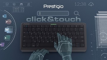 Prestigio Click&Touch: touchpad on keyboard