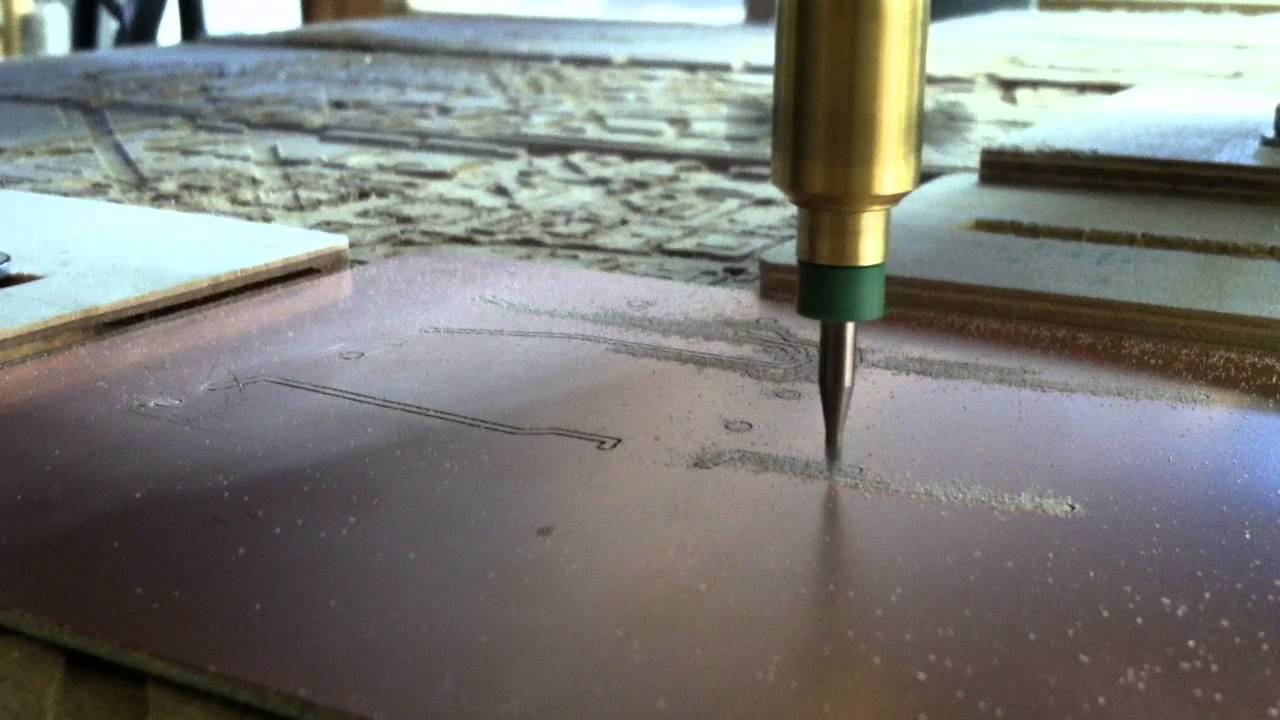DIY router table PCB creation - YouTube