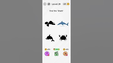 #Shorts Brain Dom Game Challenge 2022 | level 29 | Find the "shark"