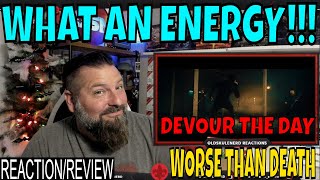 Devour the Day - Worse Than Death (Official Music Video) REACTION