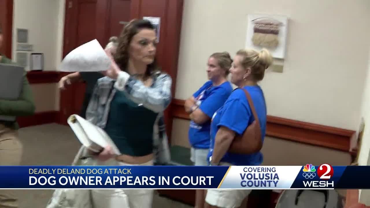 Florida woman pleads not guilty to evidence tampering after her dog killed a child