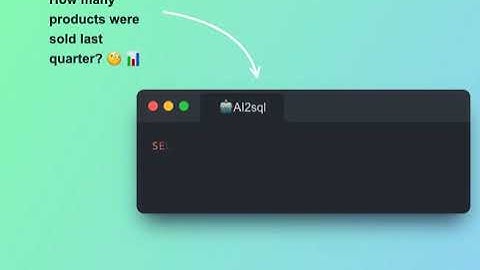 AI2SQL: Master SQL Queries & Seamless Database Integration | The Ultimate SQL Assistant