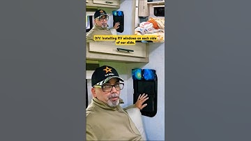 DIY: Installing RV Windows on each side of our slide-out. See full video @TheGonzoBook