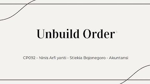 “Odoo 16 - Modul Manufacture Part 2 [MSIB 4 X PT Ctech ERP Indonesia]”