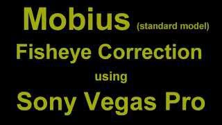 Mobius Fisheye Correction using Sony Vegas Pro screenshot 4