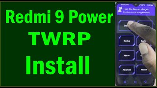 Install Twrp Redmi 9 Power,How to Root Redmi 9 Power | How to install TWRP on the Redmi 9 Power |