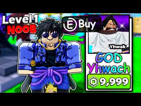 Thumbnail for Starting as Noob with GOD Unit in Defend ur base with anime Roblox!