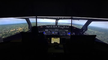 Home Built Cockpit 2019 early setup before completion | X-Plane 11