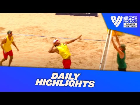 Day 2 Men's Daily Highlights Agadir 2022 #BeachProTour