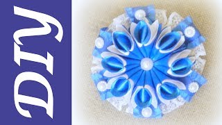 Резинка для школы в стиле канзаши/Hair band for Kansas style school Резинка для школы в стиле канзаши/Hair band for Kansas style school
