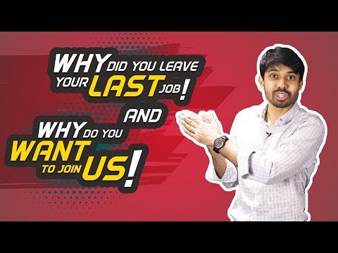 Why Did You Leave Your Last Job? | Interview Tips and Techniques | Ayman Sadiq