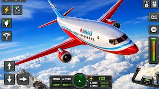 Extreme hard emergency Landing in Airplane Simulator 3D game Real Pilot Gameplay screenshot 3