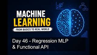 Full Day 46 - Regression MLP & Functional API Update