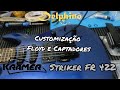 Customização Floyd Rose - Kramer Striker FR 422 - Troca Captadores