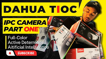How to Setup and configure Dahua TIOC IP camera (IVS,SMD,AI) Part ONE
