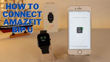 How to connect Amazfit Bip U with Zepp IOS App