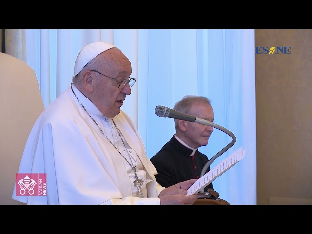 Audiencia al Instituto de Liturgia del Ateno Universitario