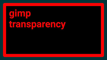 Bucket fill to transparent in gimp