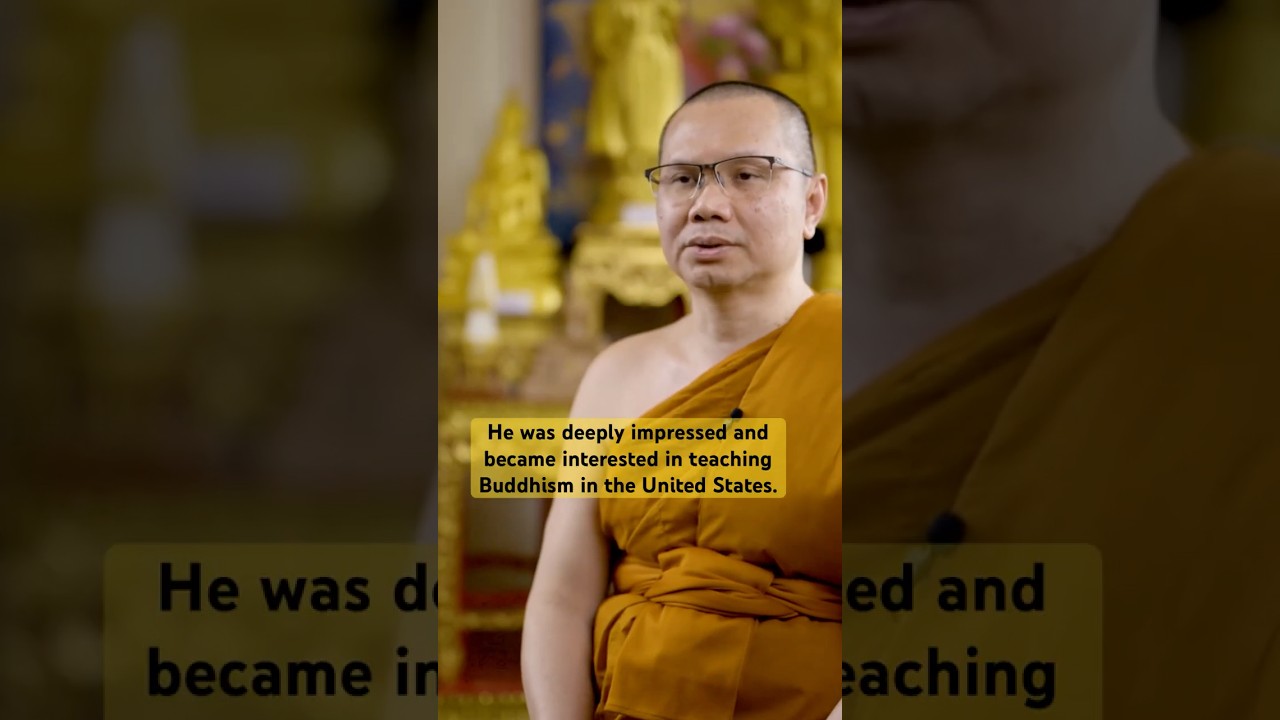 Why did Luang Ta Chi become a Dhammaduta or Dhamma diplomat in the US? 