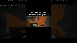 THIS TYPE Of PLAYER #minecraft #funnyshorts #memes #mcpe #shortvideo