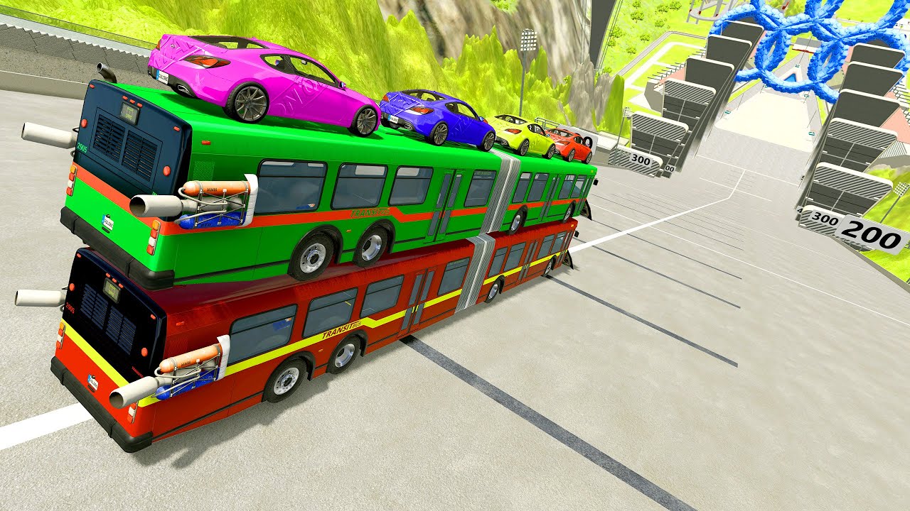 HT Gameplay Official #224 | Autos De Colores & Bus Turbo High Speed ...