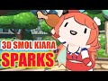 SPARKS - 3D SMOL KIARA/Takanashi Kiara sings | Hololive EN Songs  [ホロライブen 切り抜き]