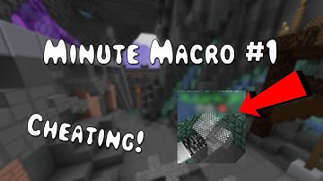 Minute Macro | Exposing Macroers in Hypixel Skyblock | Episode 1