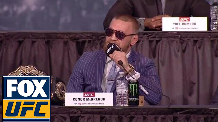 Here's everything Conor McGregor said at the UFC 205 press conference - DayDayNews