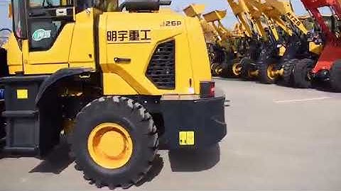 MYZG high quality mini wheel loader for sale